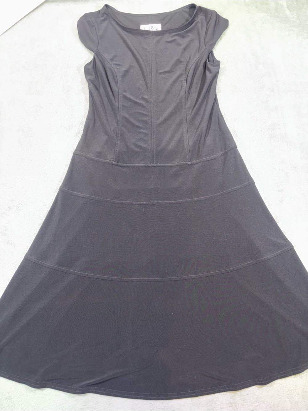 Joseph Ribkoff Asymmetrical Geometric Pattern Dress